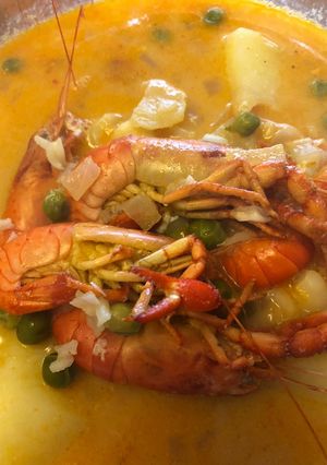 Una foto de Chupe de camarones