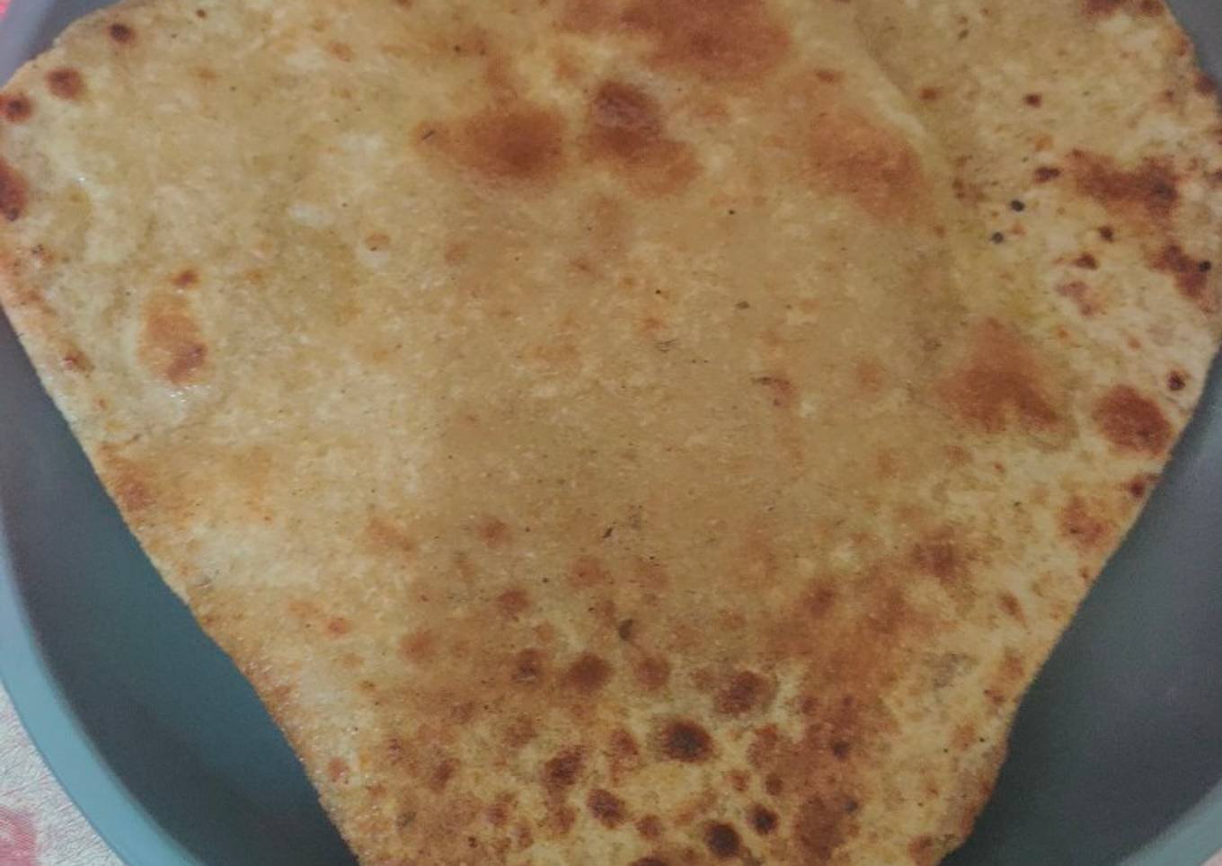 Mango pickle paratha