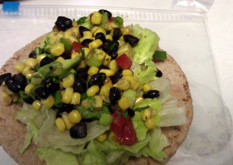 Recipe of Homemade Floras Healthy Taco Pitas adapted from news reader