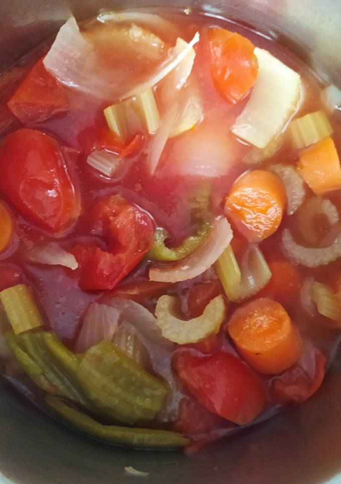 Una foto de Sopa quemagrasas