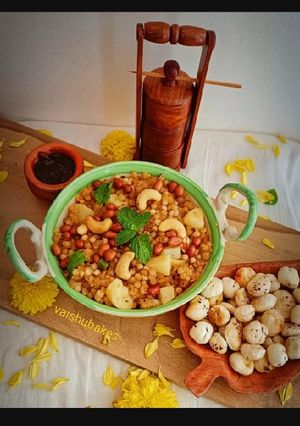 A picture of Sabudana Pulao.