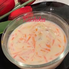 Carrot kheer A picture of Carrot kheer.