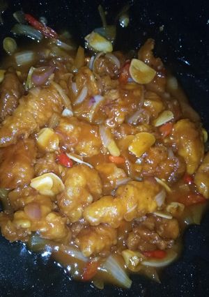Foto resep Ayam Fillet Saus Padang