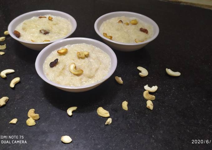 Vermicelli kheer / semiya payaasam