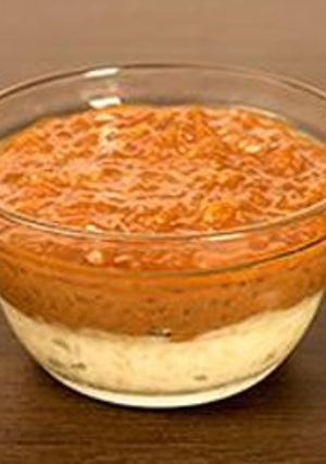صورة لوصفة طريقة عمل الأرز بالحليب مع الشوكولاتة