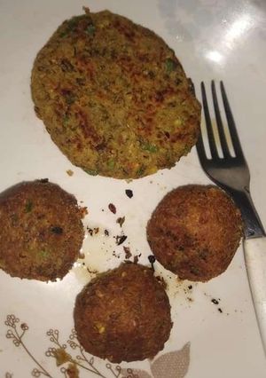 Una foto de Hamburguesa de lentejas
