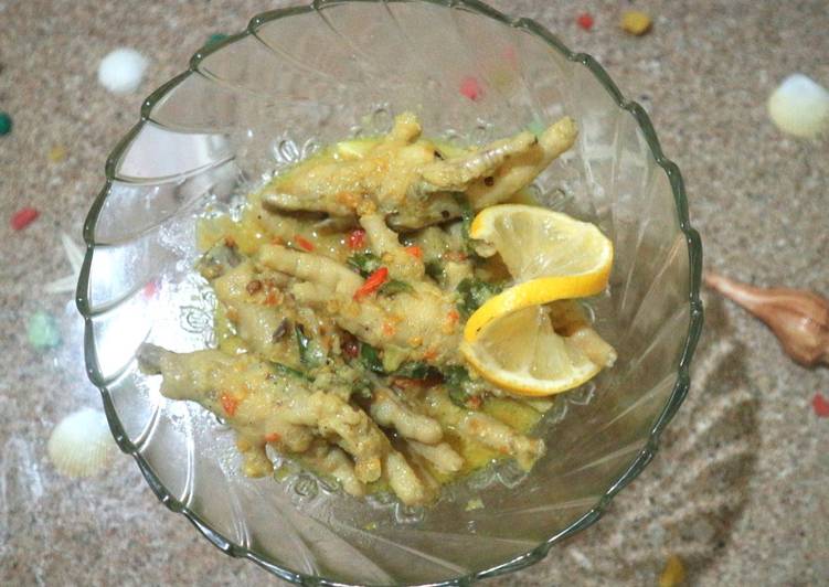 Ceker pedas / ceker setan