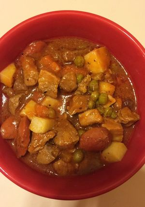 A picture of Pork Menudo.