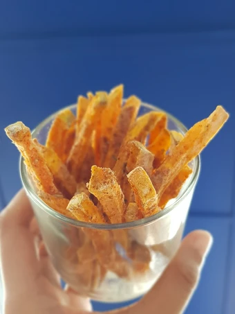Langkah Gampang Menyiapkan Resep Sweet potato fries yang Menggugah Selera Anti Ribet, Bisa Manjain Lidah