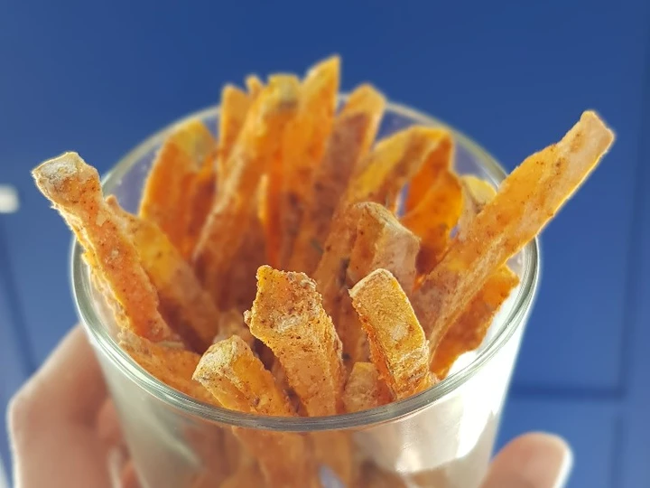 Langkah Mudah untuk Membikin Resep Sweet potato fries yang Sempurna Anti Ribet, Mantap