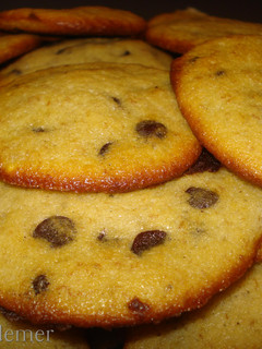 Una foto de Galletas de plátano y pepitas de chocolate