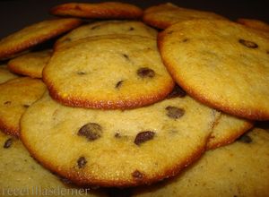 Foto principal de Galletas de plátano y pepitas de chocolate