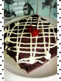 Foto resep Brownies kukus ubi ungu