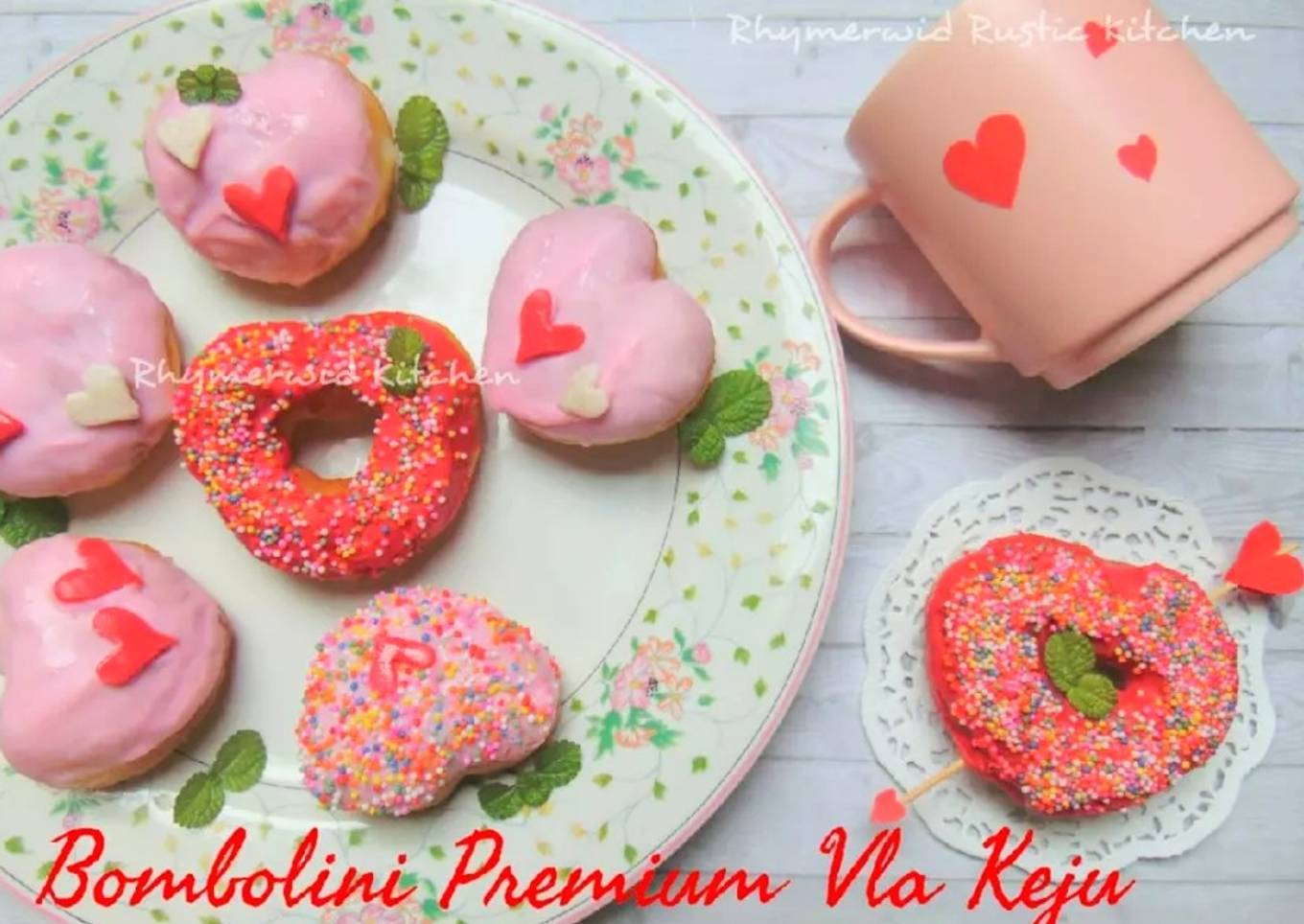 Bombolini Vla Keju dan Donat Premium