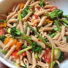 A picture of Summer pasta salad.