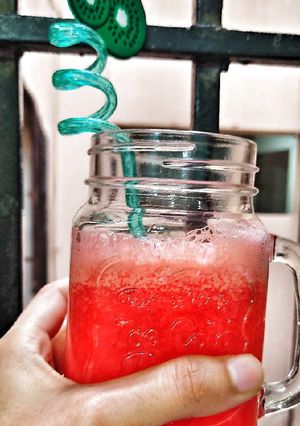 A picture of Watermelon drink.