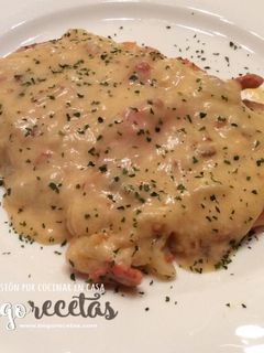 Una foto de Lomo adobado en salsa (tramposa) de champiñones en Olla GM D, E y F