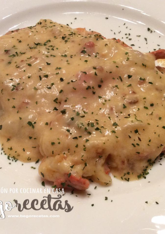Una foto de Lomo adobado en salsa (tramposa) de champiñones en Olla GM D, E y F