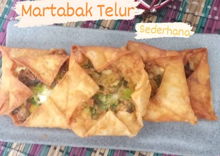 Martabak Telur Sederhana