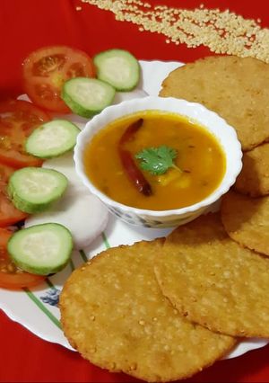 दाल पूरी रेसिपी मुख्य फोटो