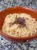 Fideos fríos con salsa de gochujang