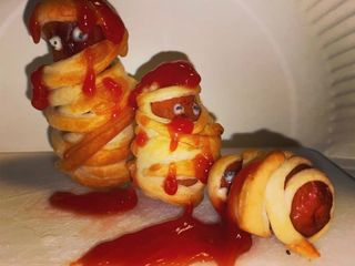 Saucisse Momies d’Halloween