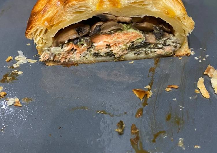 Lazy Salmon en croute