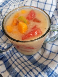 Foto resep Es buah gula jawa