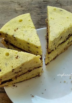 Foto resep Bolu Gak Pakai Ribet (3 bahan) / Bolu Teflon