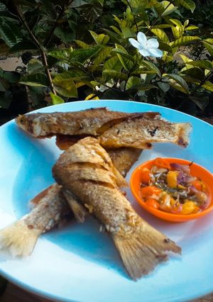 Foto resep Ikan blanak sambal matah