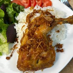 A picture of Chili Salted Chicken | Gà Nướng Muối Ớt.