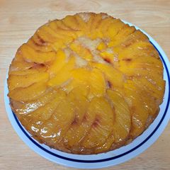 A picture of Peach Upside Down Cake.