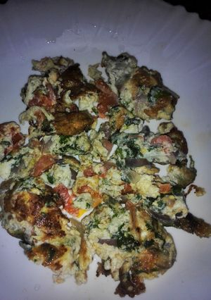 A picture of Spanish omelet.