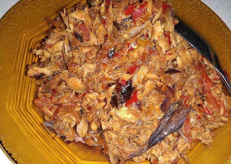 Langkah mengolah Ikan asap suwir #recook, Bisa Manjain Lidah