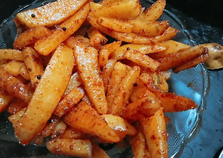 Recipe of Crispy potatoes in 27 Minutes for Beginners