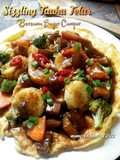 Sizzling Tauhu Telur & Sayur Campur/ Sizzling Hot Plate Tofu