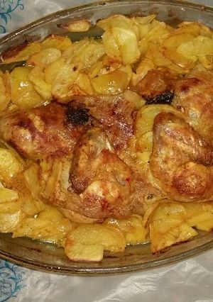 صورة لوصفة دجاج بطريقتي