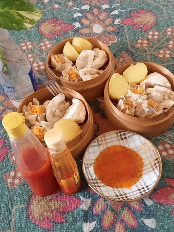 Langkah Gampang Menyiapkan Resep  Siomay kukus..praktis yang Enak, Lezat