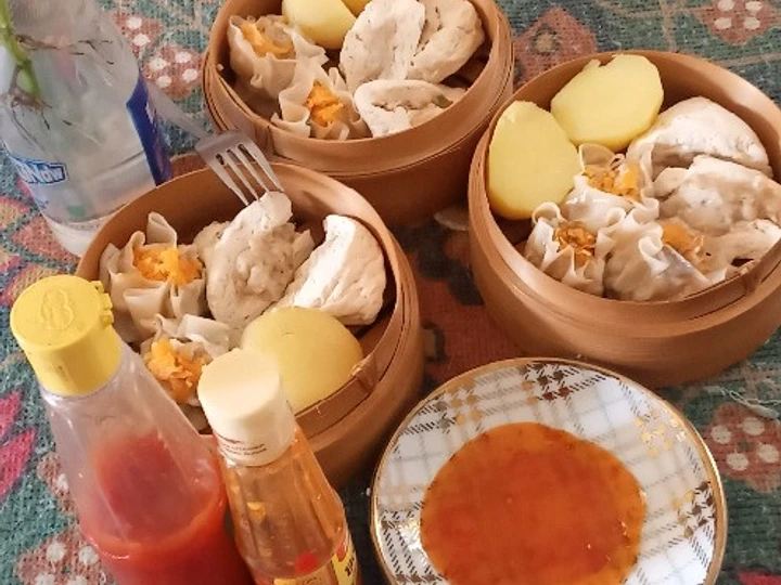 Langkah Gampang Menyiapkan Resep  Siomay kukus..praktis yang Enak, Lezat