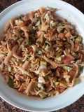Ensalada de pasta y merluza