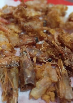 Foto resep Kulit & kepala udang kriuk
