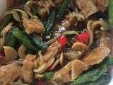 Oseng kacang panjang tempe tauge