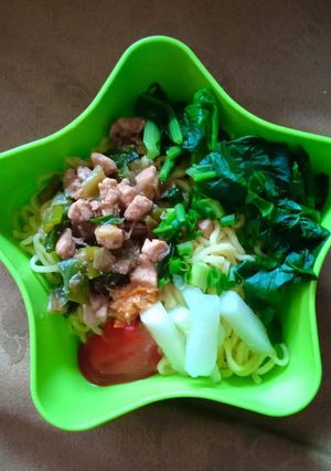 Foto resep Mie ayam sederhana