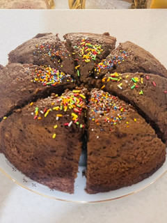 عکسی از دستور کیک شکلاتی
