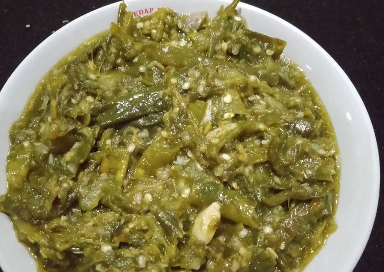 Resep Sambal Padang Lombok Ijo Anti Gagal