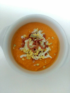 Una foto de Salmorejo
