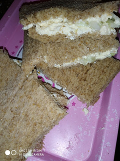 Una foto de Sándwich de pepino