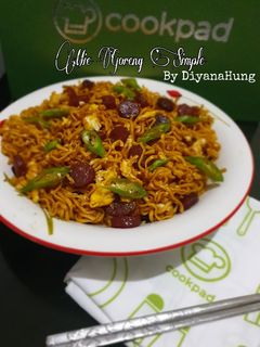 Foto resep Mie Goreng Simple