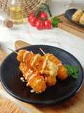 Mini corndog sosis keju simple