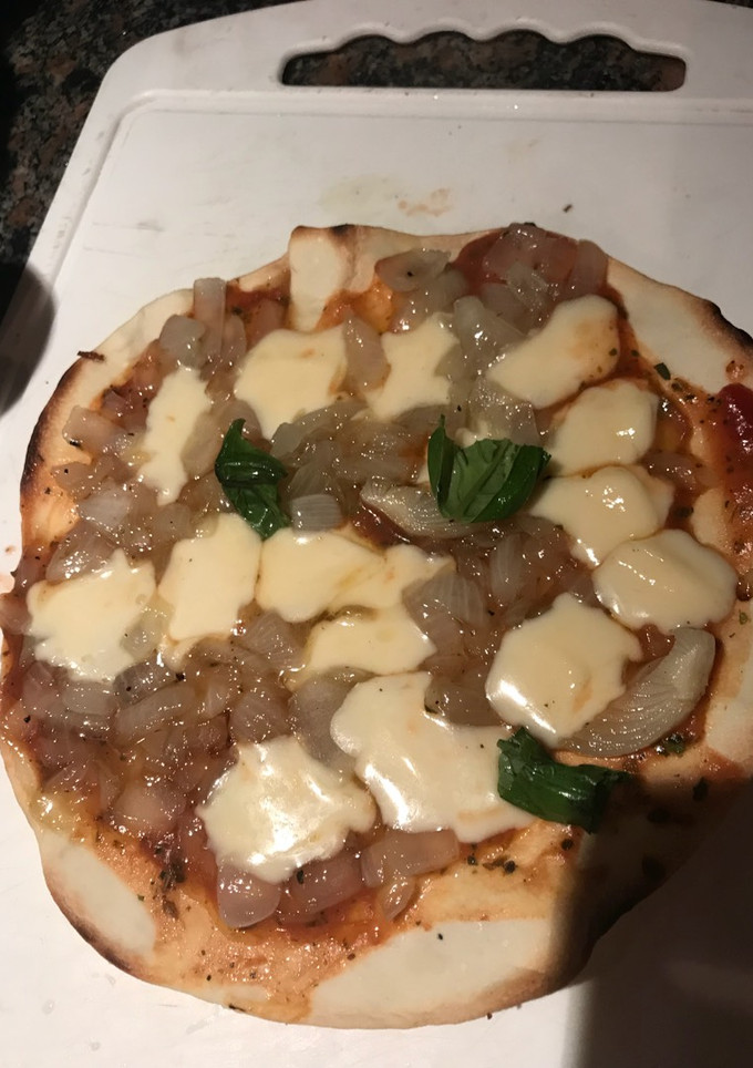 Una foto de Pizza a la sartén. En menos de 10 minutos